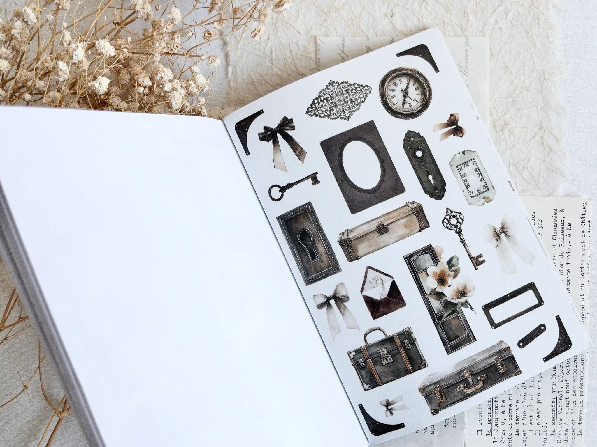 Nostalgia Crafting Paper &amp; Sticker Pad