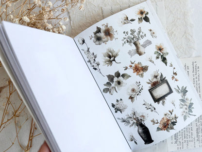 Nostalgia Crafting Paper &amp; Sticker Pad