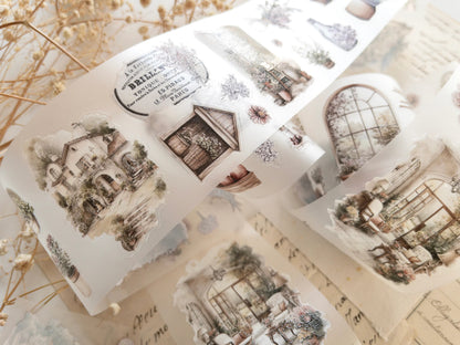 Spring Cottage Pre-Cut PET Tape