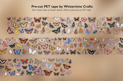 Butterflies Pre-Cut PET Tape