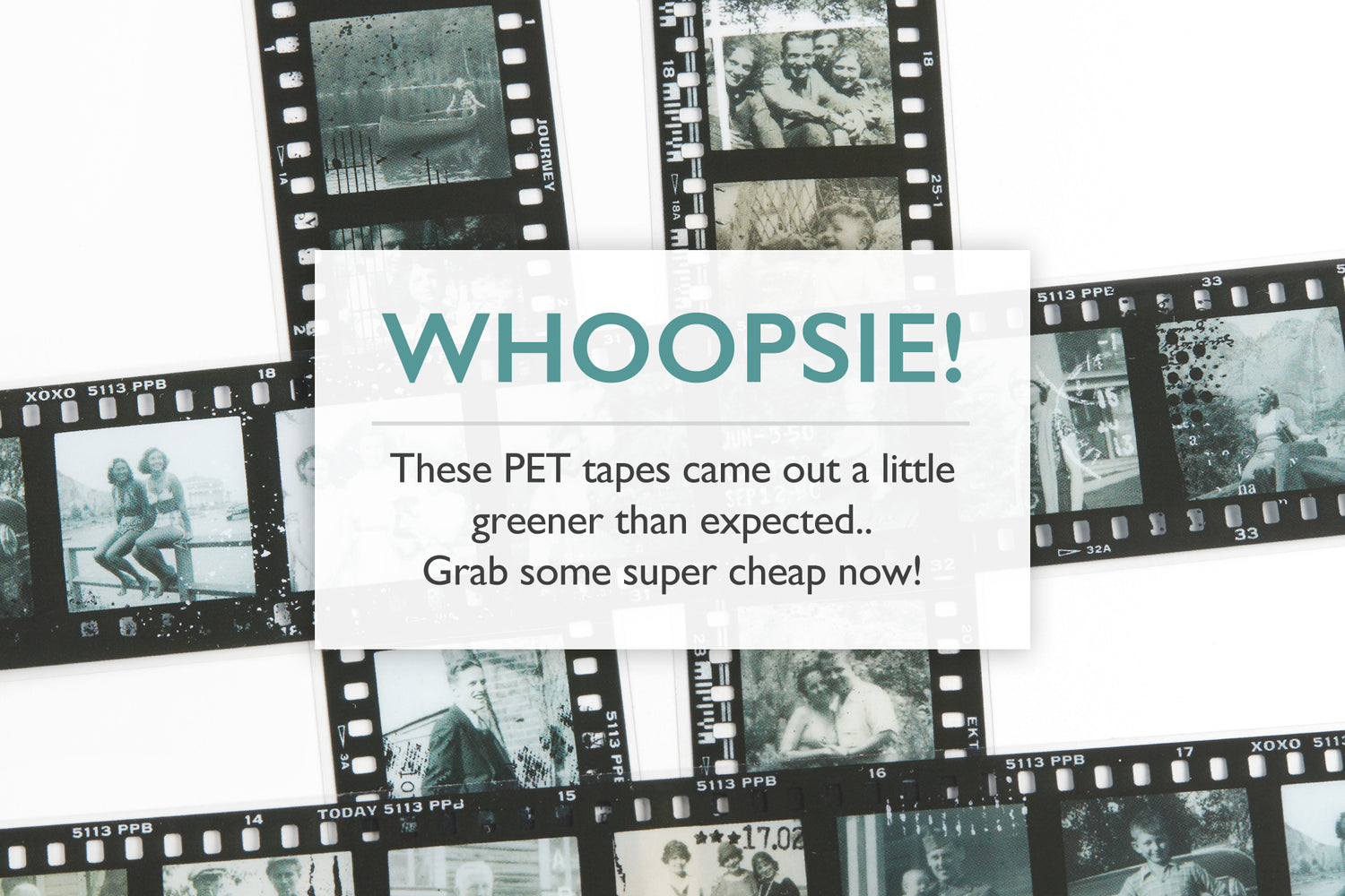 Whoopsie: Family Photos PET Tape