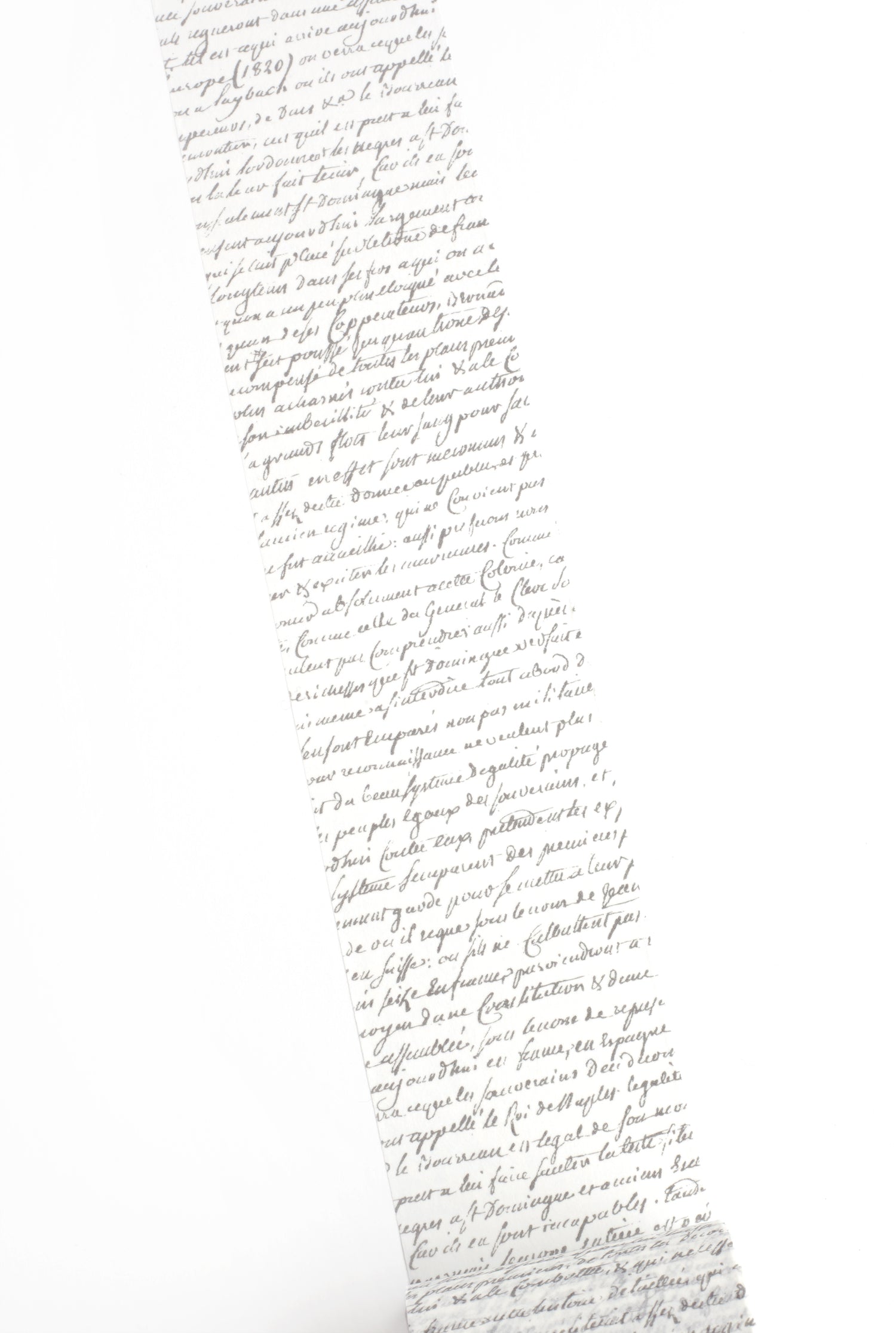 Wide Script Text