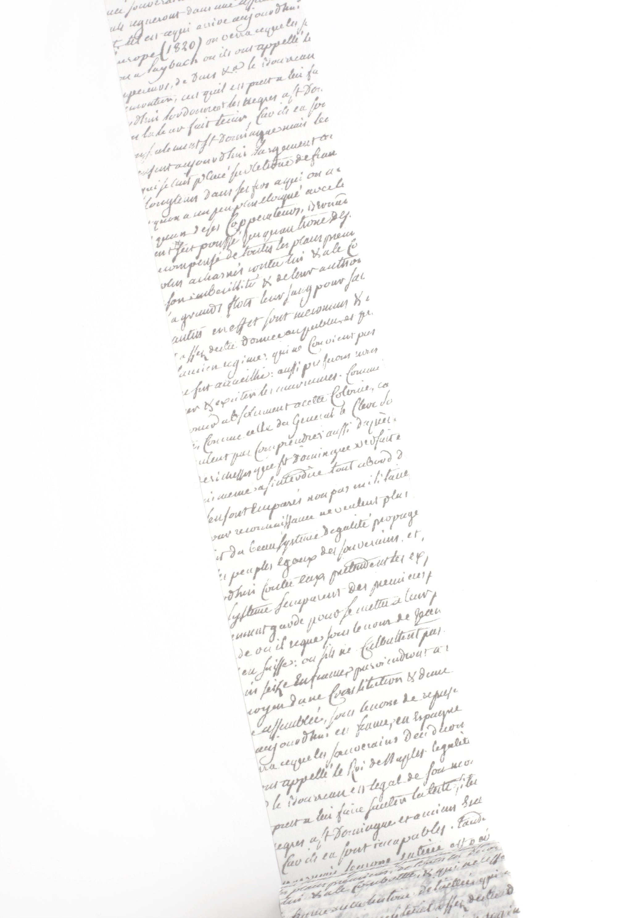 Wide Script Text