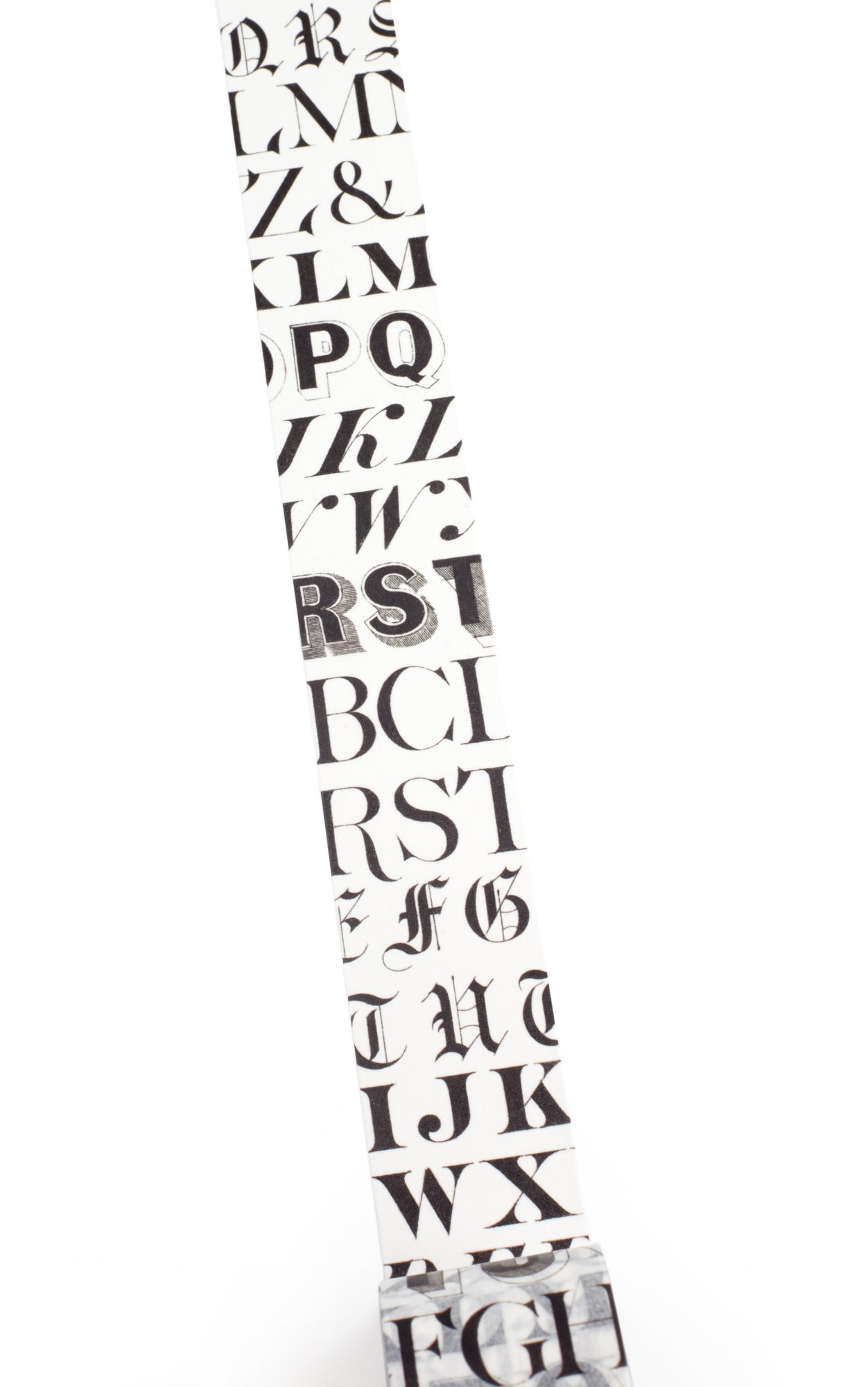 Antique Types Washi Tape