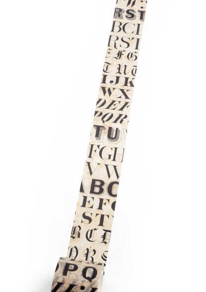 Antique Types Washi Tape