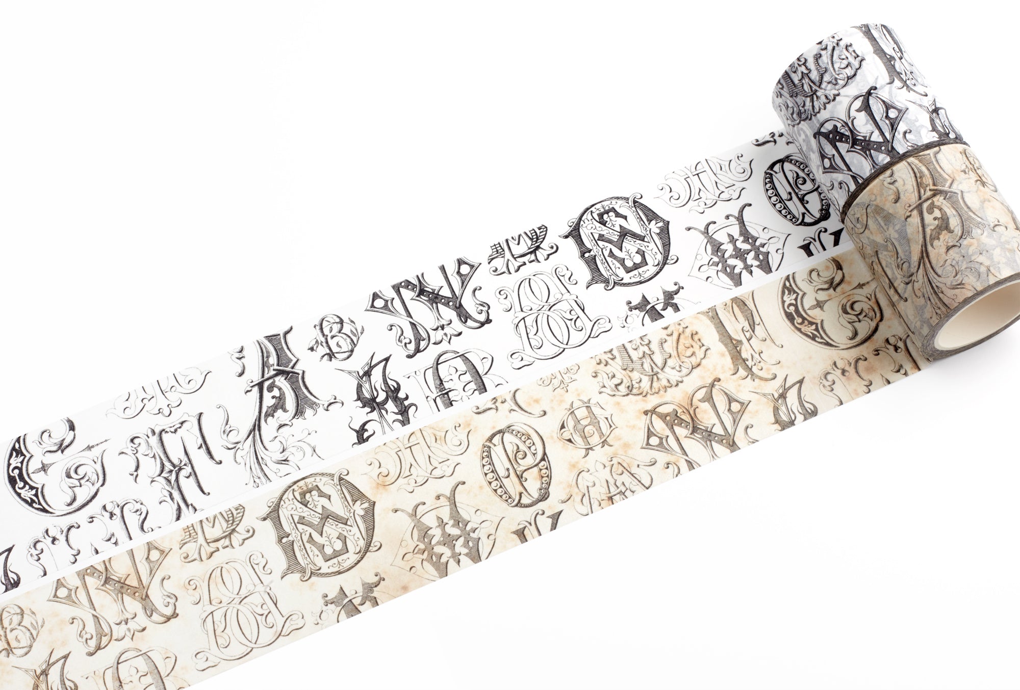 Antique Monograms Washi Tape