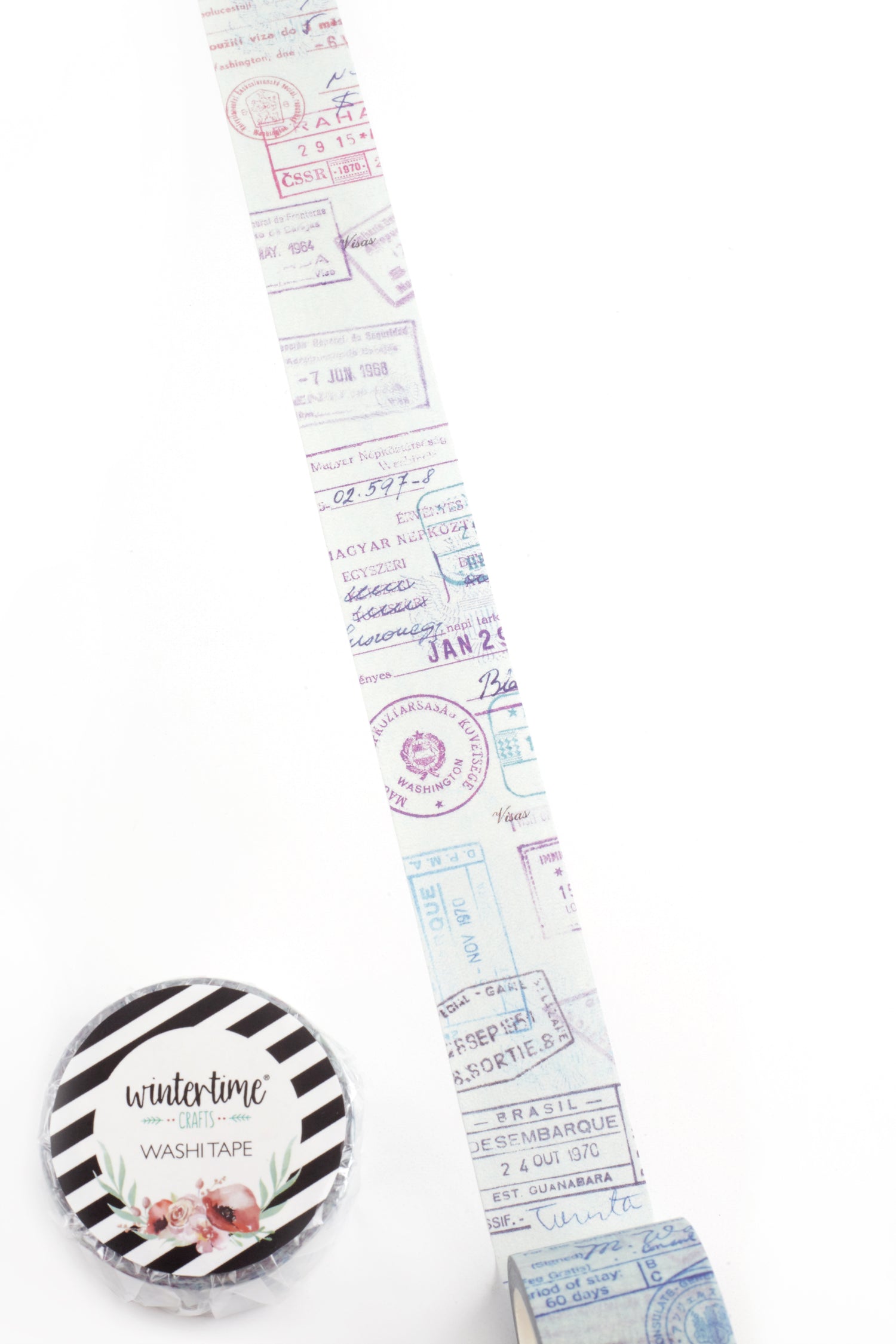 Travel Stamps Washi Tape