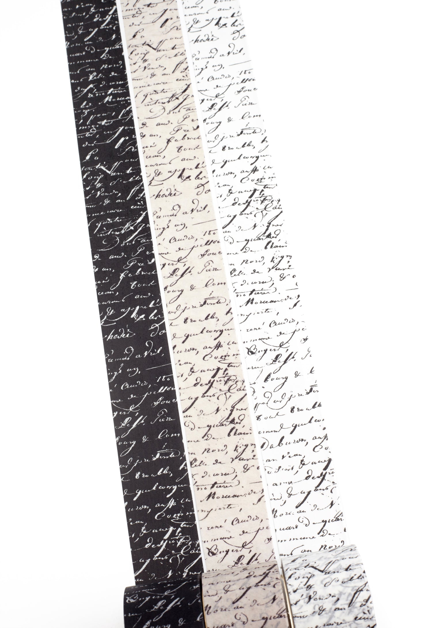 French Cursive Washi Tape