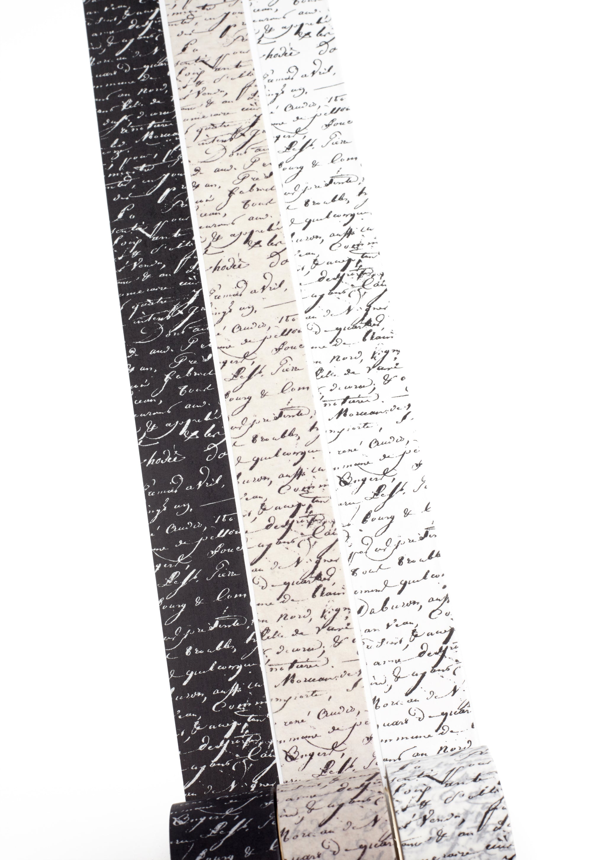 French Cursive Washi Tape
