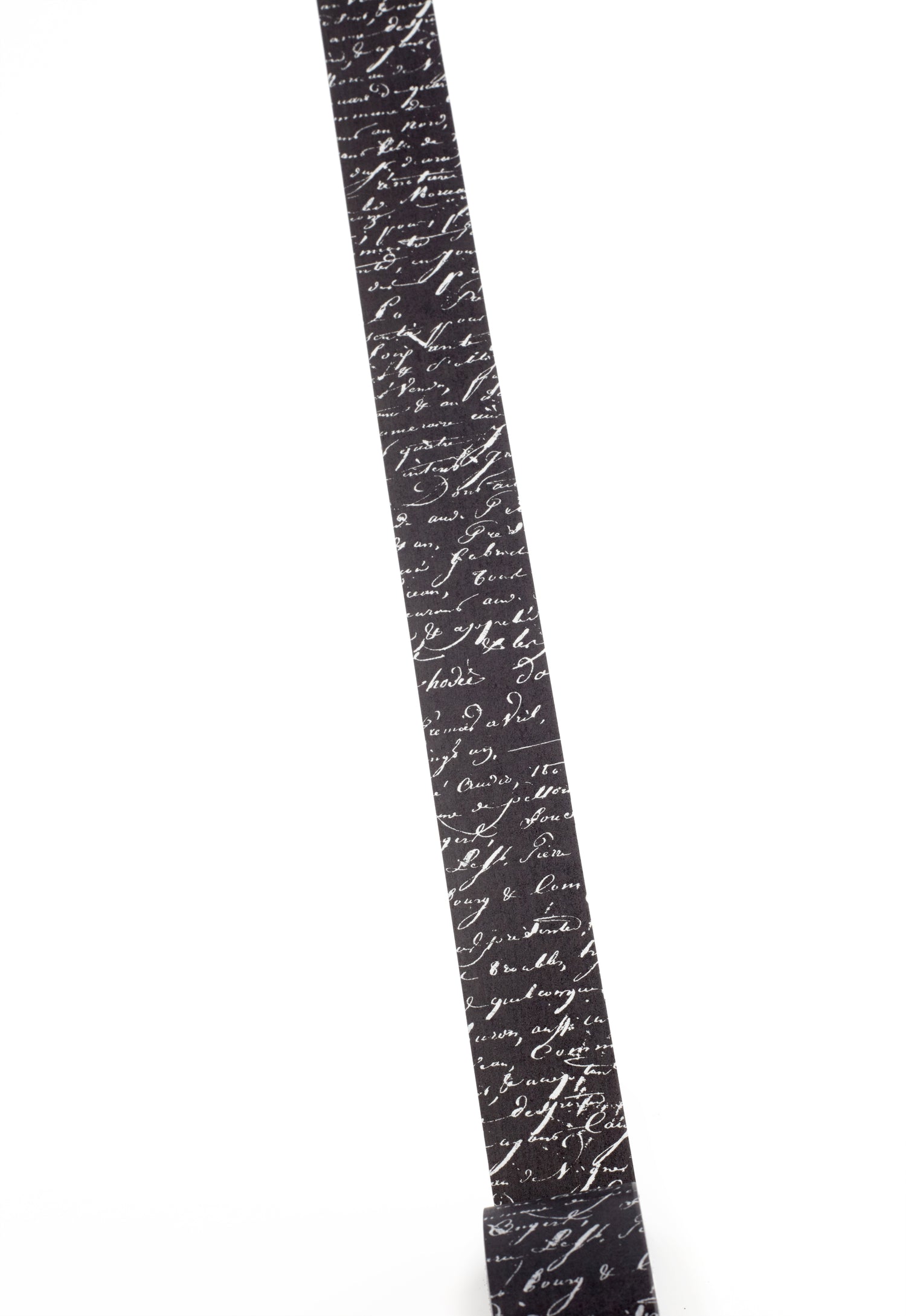 French Cursive Washi Tape