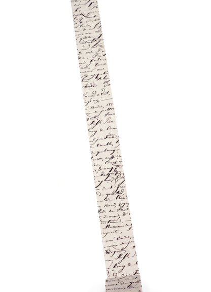 French Cursive Washi Tape