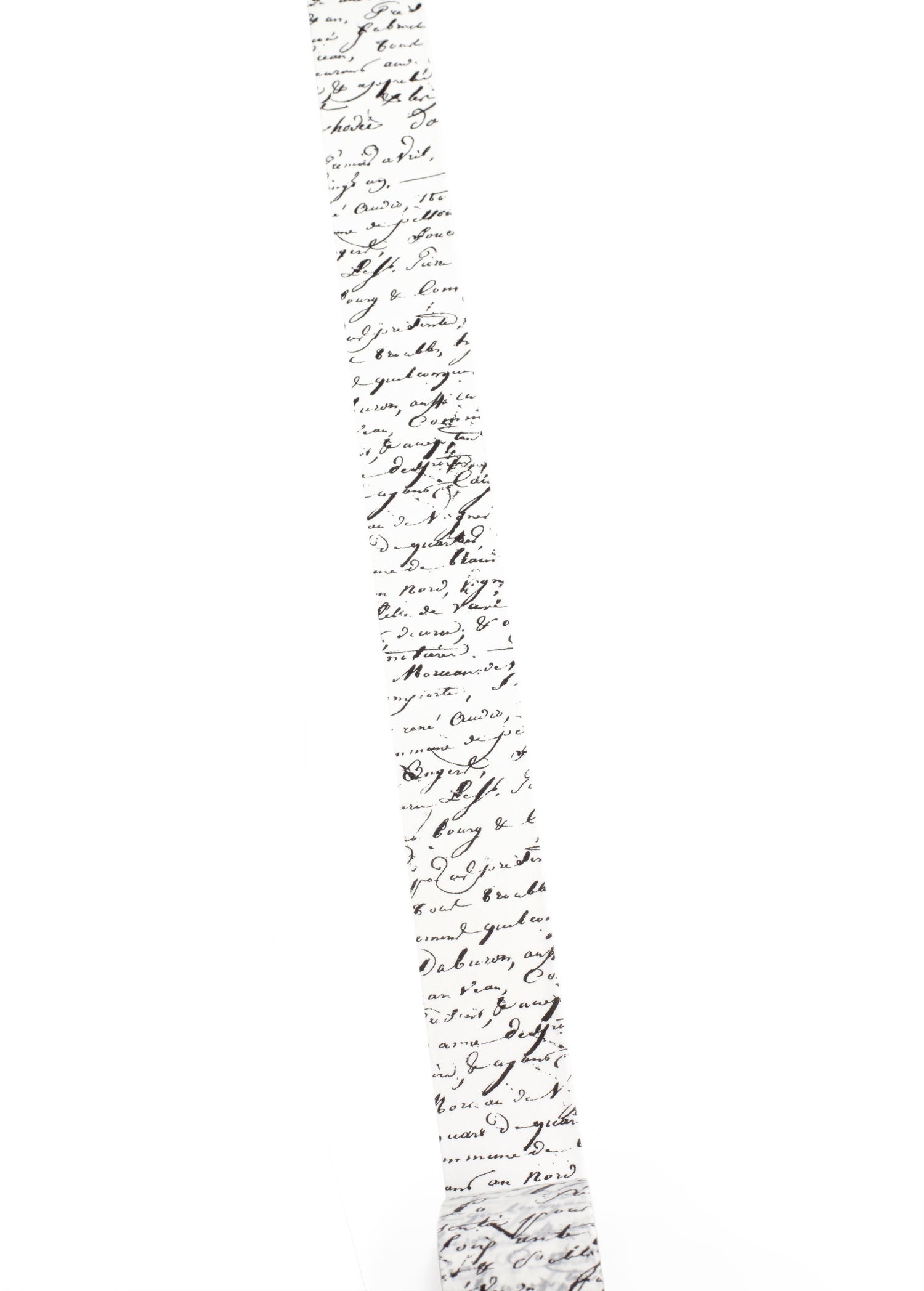 French Cursive Washi Tape
