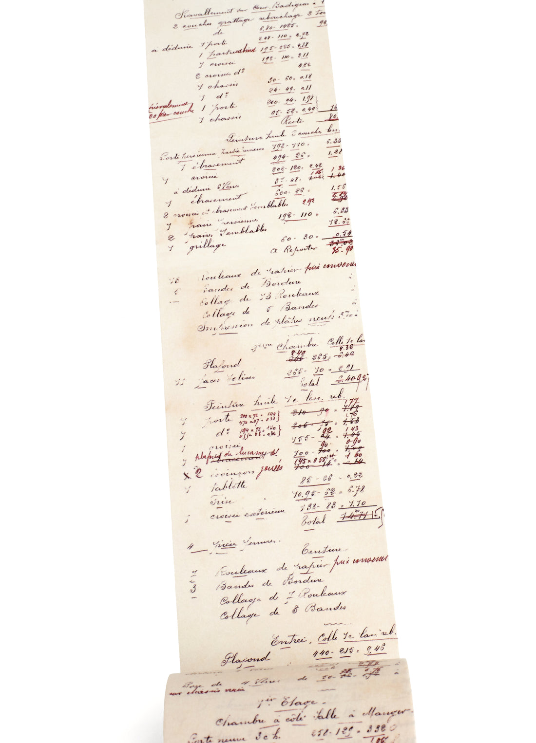 Vintage Calculations Washi Tape