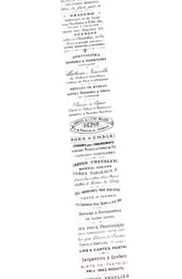 Washi tape with French text