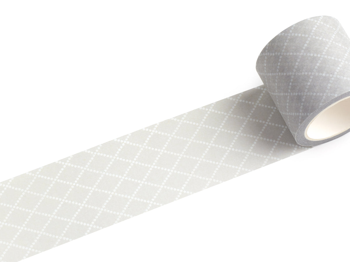 Grey Diamond Pattern Washi Tape
