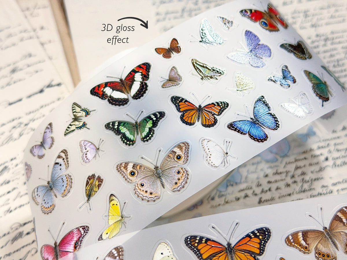Butterflies Pre-Cut PET Tape