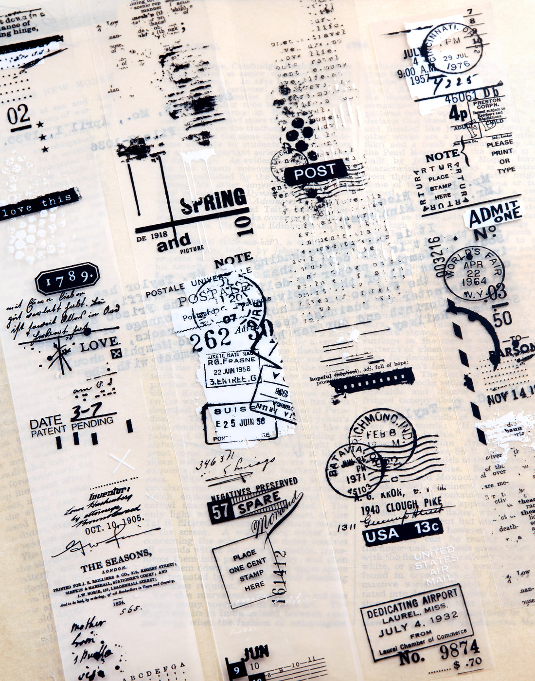 Vintage Postmark Details