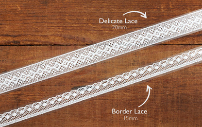 White Lace PET Tape