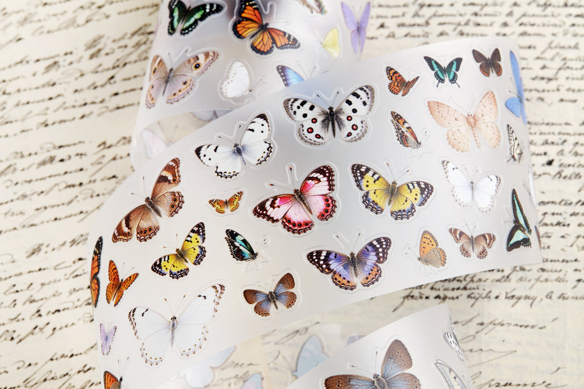Butterflies Pre-Cut PET Tape