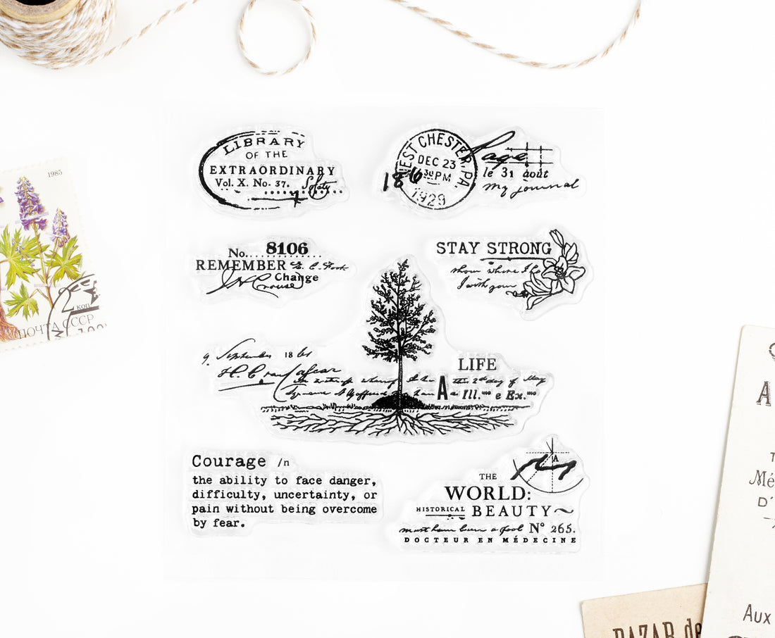 Tree of life stamp set