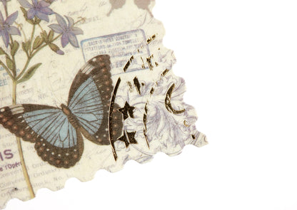 Butterfly Washi Stickers with Gold Foil