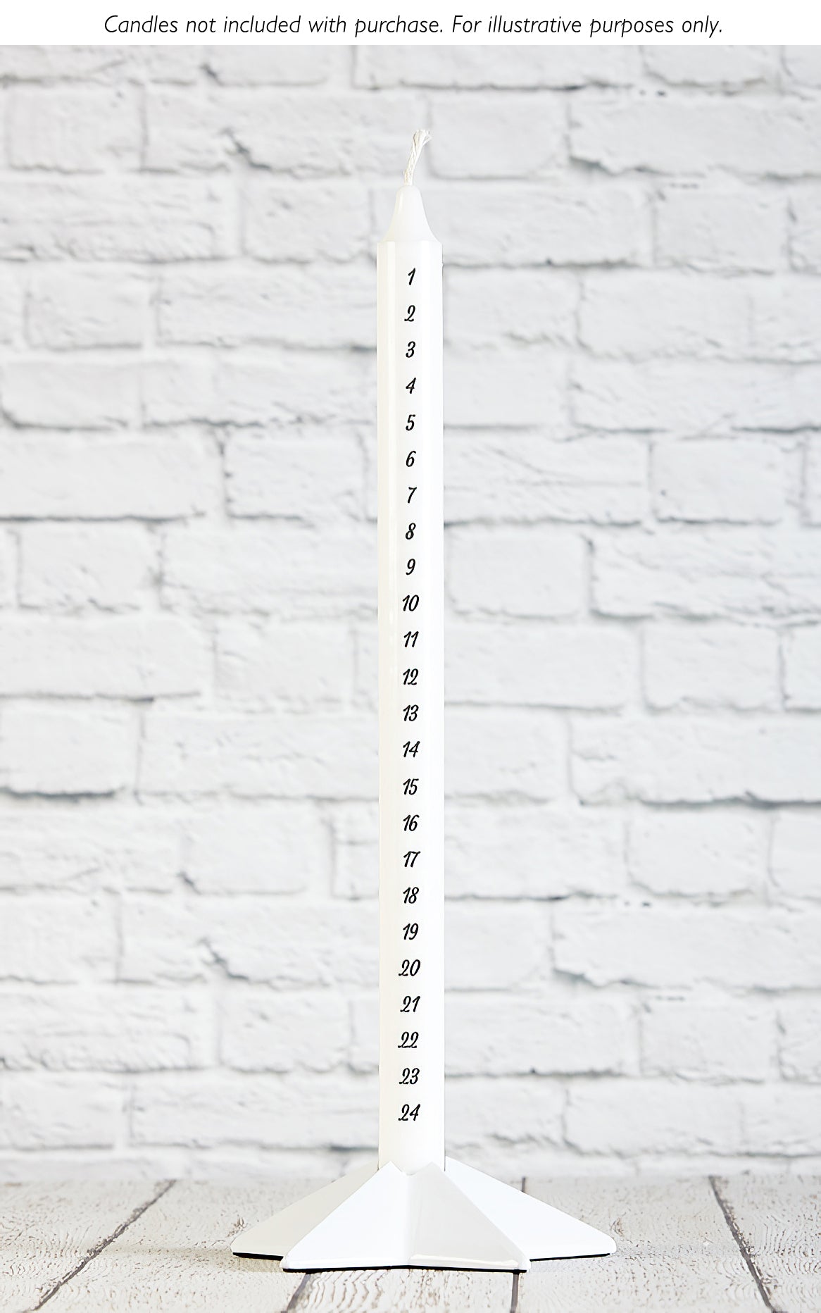 DIY Advent Calendar Candle