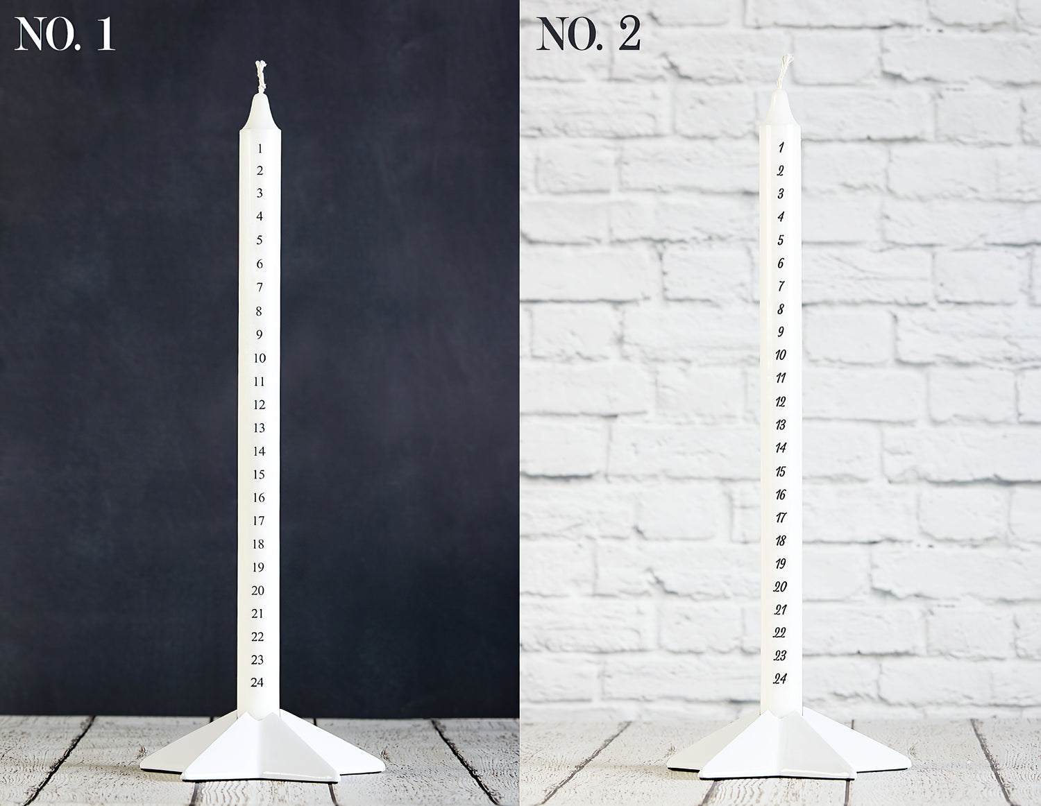 DIY Advent Calendar Candle