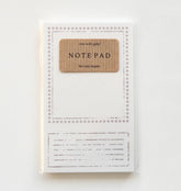 Note pad with &