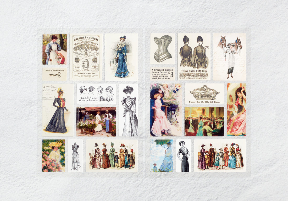 Edwardian Ladies Sticker Set