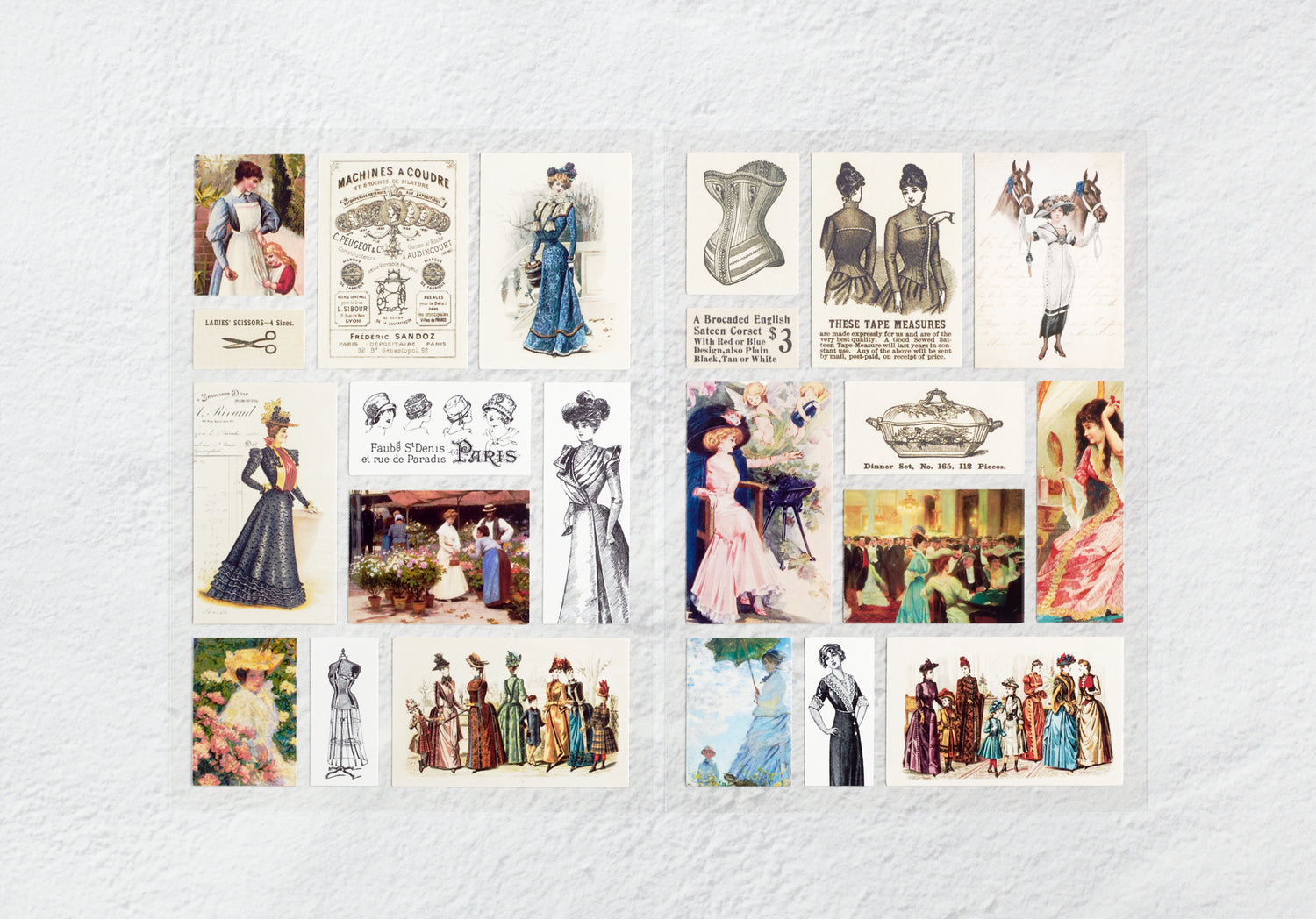 Edwardian Ladies Sticker Set