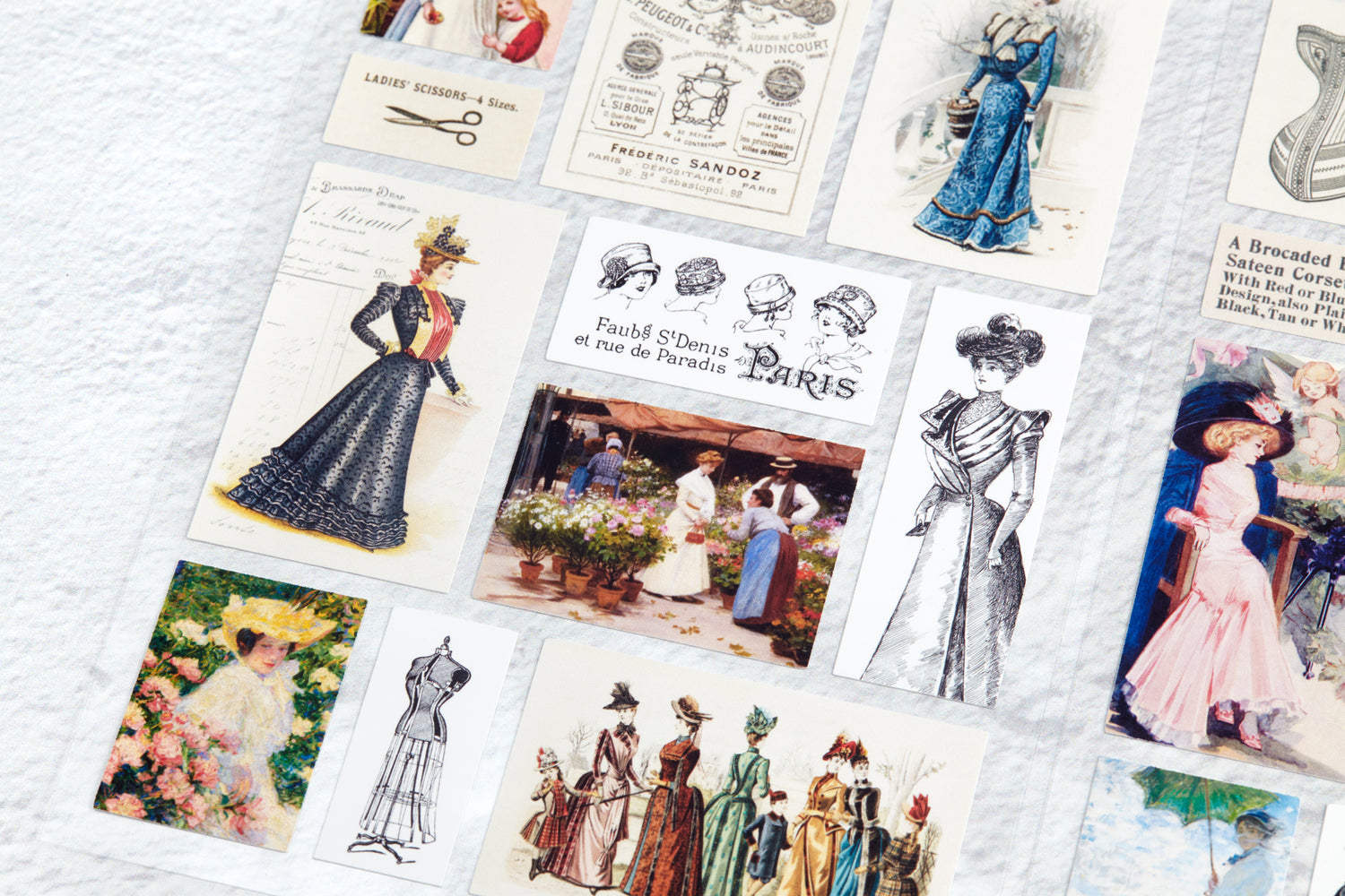 Edwardian Ladies Sticker Set