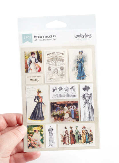 Edwardian Ladies Sticker Set