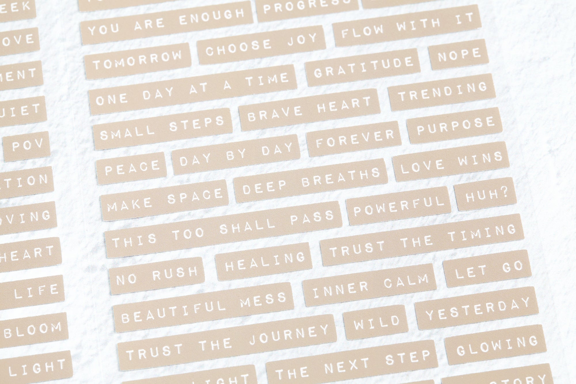 Journaling Sticker Set