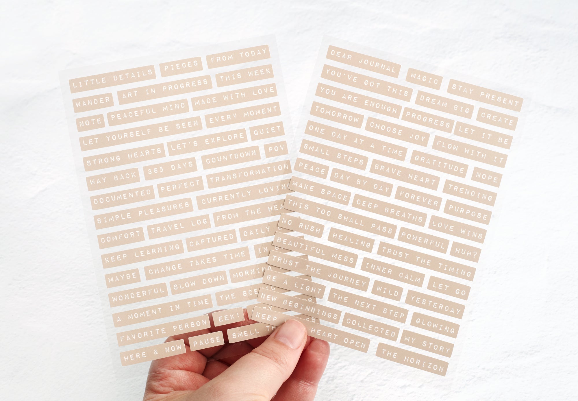 Journaling Sticker Set