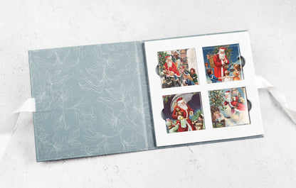 Santa and Children Fridge Magnets