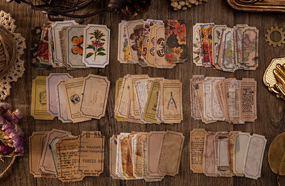 Retro Ticket Stickers