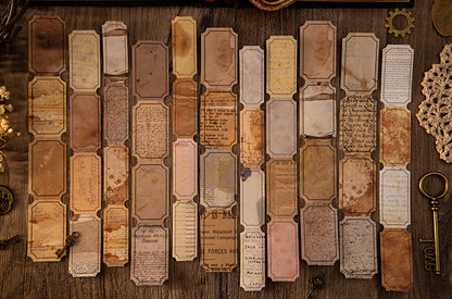 Retro Ticket Stickers