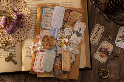 Retro Ticket Stickers