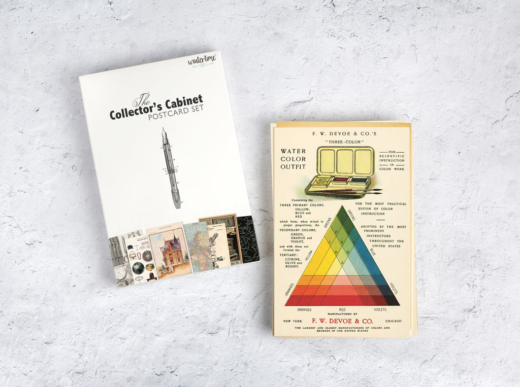 The Collector's Cabinet Postcard Set