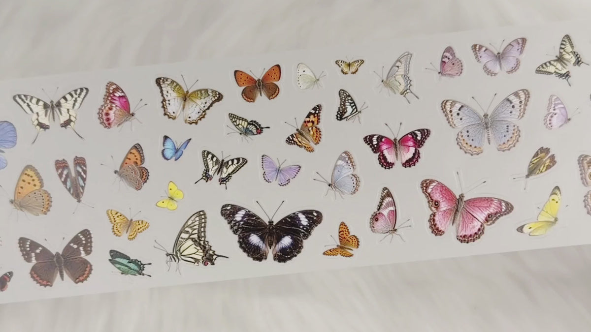 Butterflies Pre-Cut PET Tape