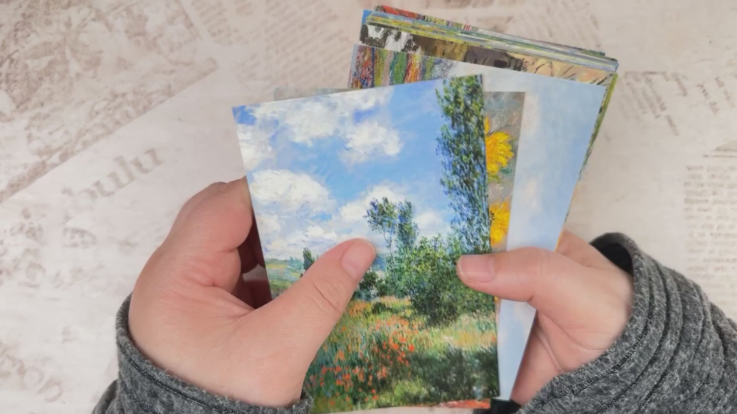 The Classic Claude Monet Postcard Set