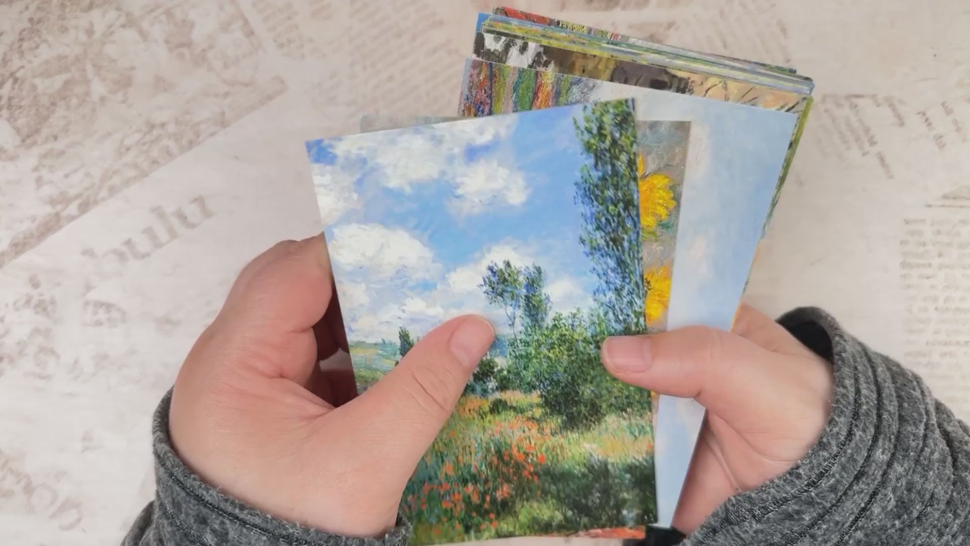 The Classic Claude Monet Postcard Set