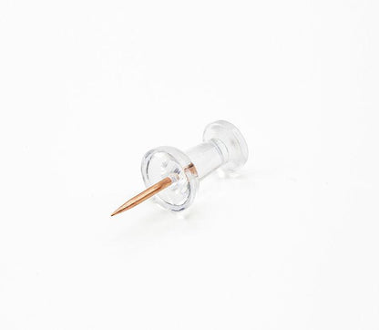 Perfectly Imperfect: 200 Rose Gold Push Pins