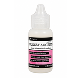 A bottle of Ranger Glossy Accents acrylic paint in the shade &