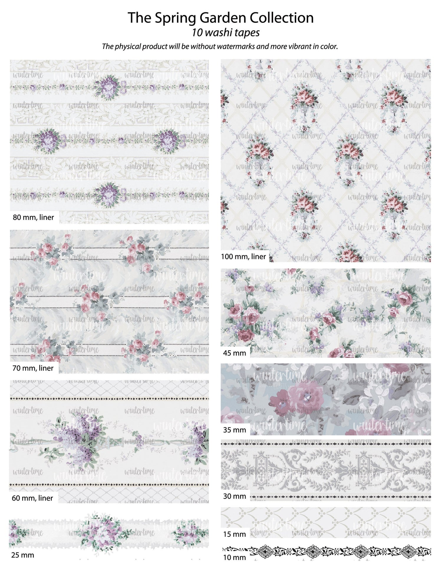 The Spring Garden Washi Tape Collection