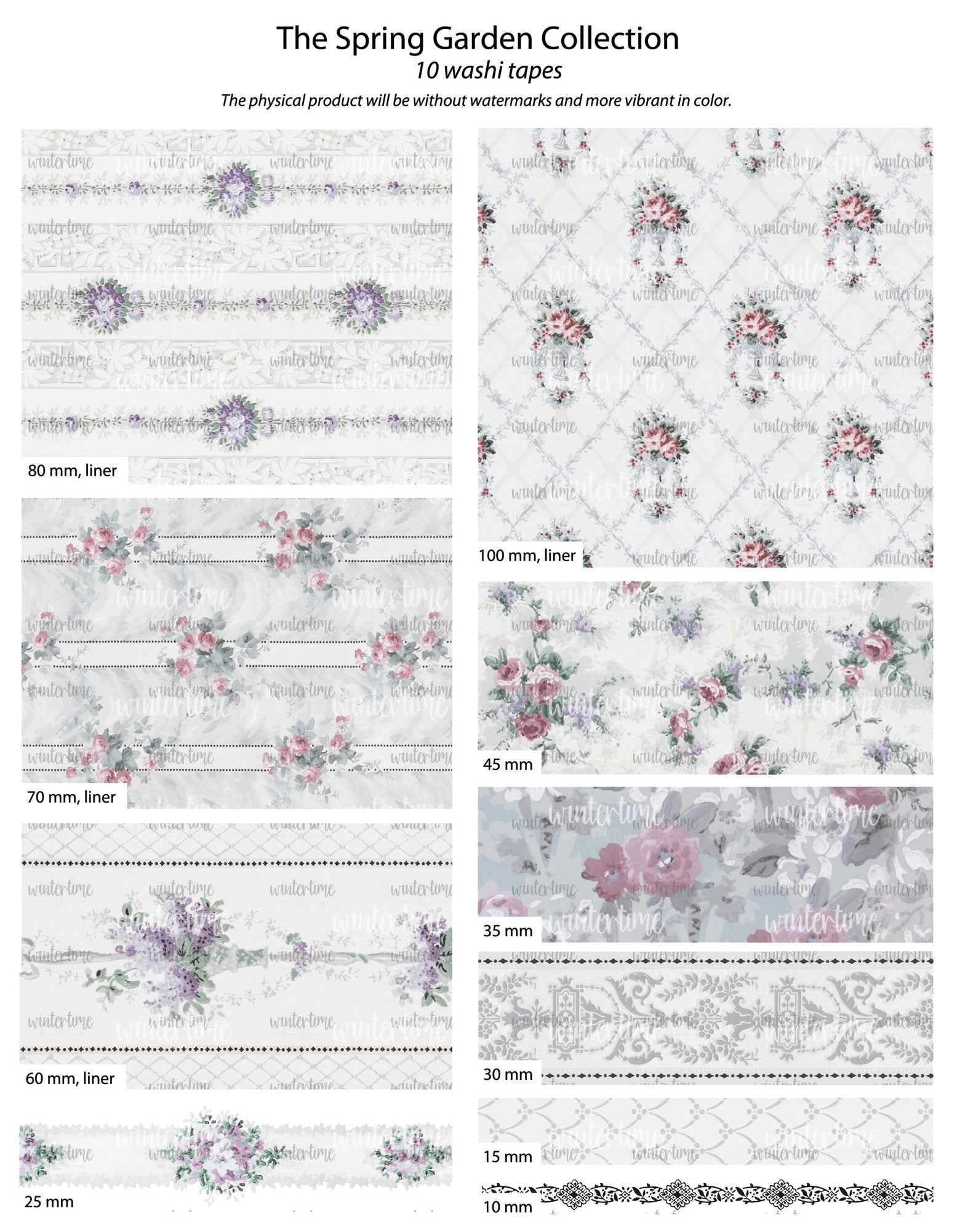 The Spring Garden Washi Tape Collection