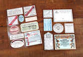 Apothecary labels sticker set
