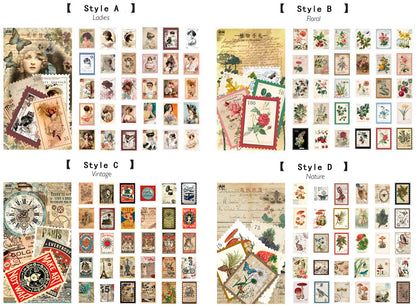 Oversized Stamp Washi Stickers