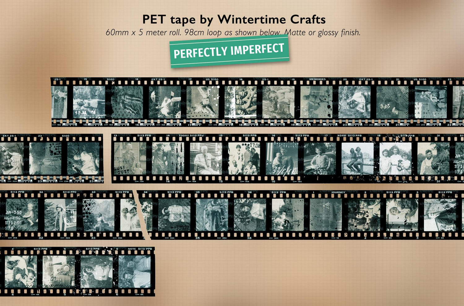 Whoopsie: Family Photos PET Tape
