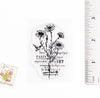 Floral stamp size chart